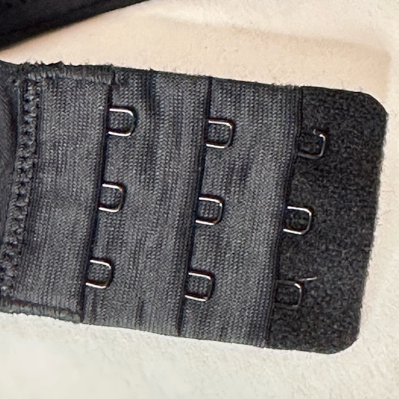 Maidenform 36DD Mesh Straps Push Up Underwire Black Bra RN 15763 - Picture 5 of 8